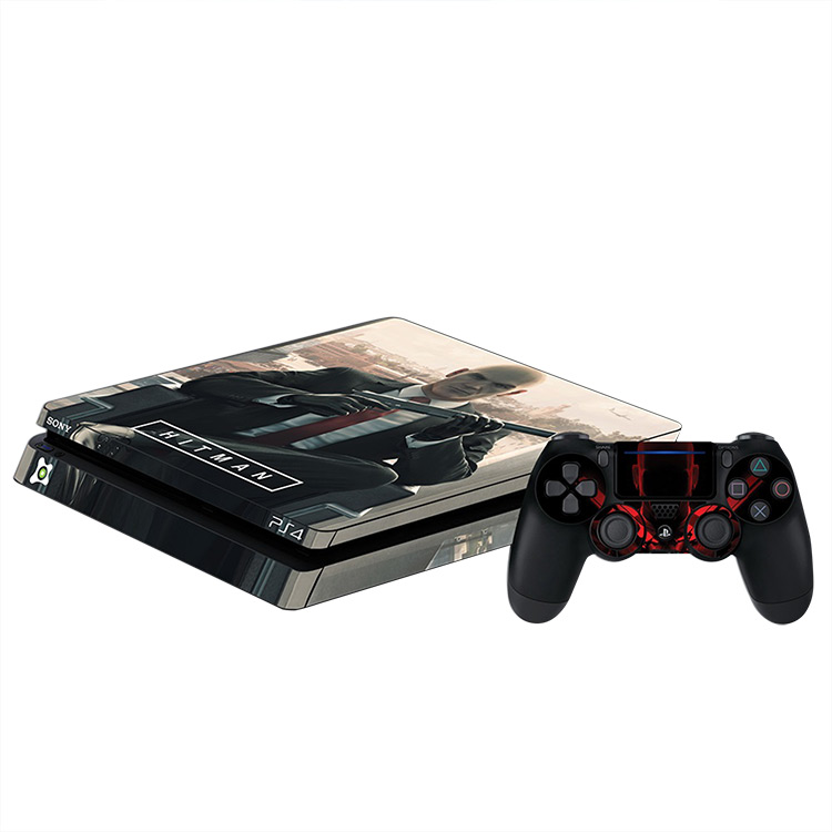 PlayStation 4 Slim Skin - Hitman کاور و برچسب